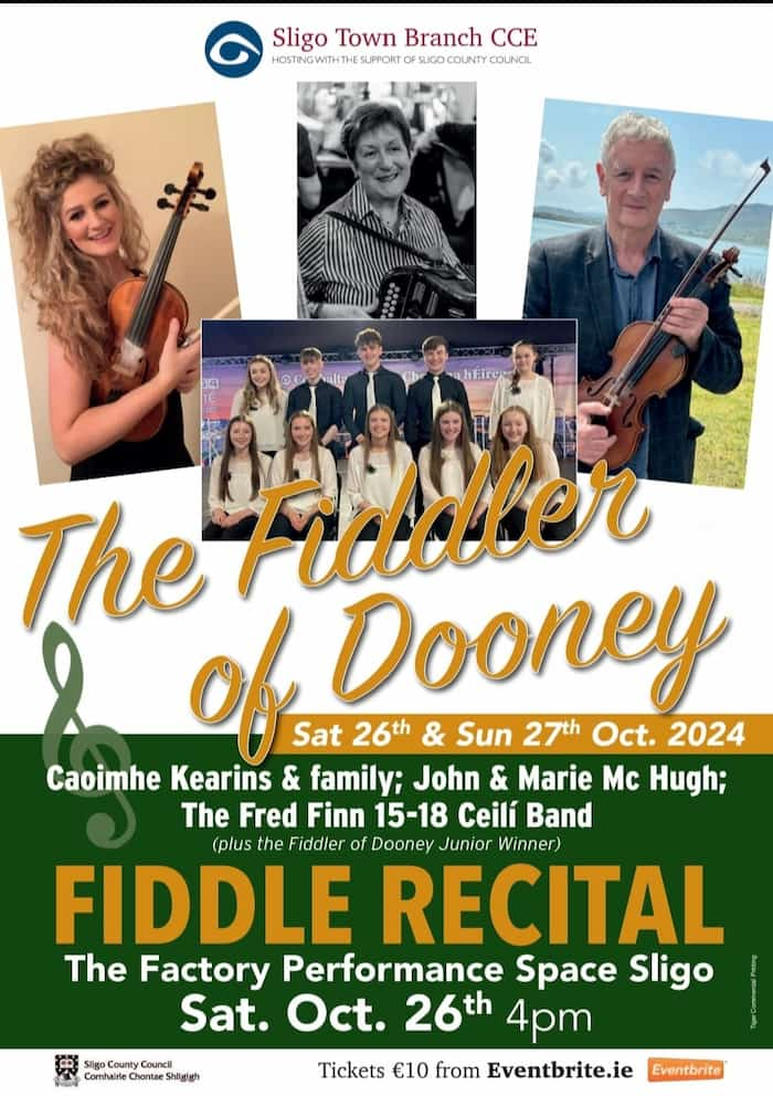 The Fiddler of Dooney Sligo - Fiddle Recital