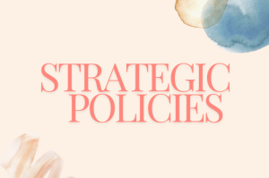 Strategic Policies