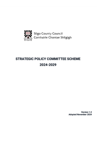 Strategic Policy Committee Scheme SPC sligo