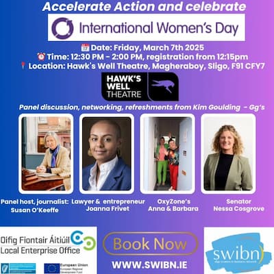 Celebrate International Women’s Day 2025 with Sligo Women in Business Network