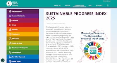 Social Justice Ireland Launches Sustainable Progress Index for 2025